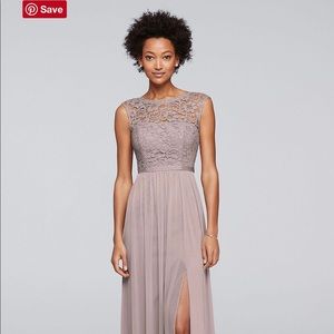 David’s Bridal Bridesmaid Dress Cameo